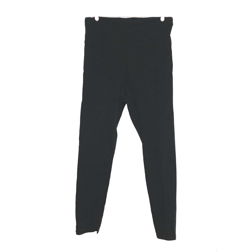 Black tummy-control pants